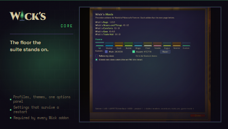 WickCore card